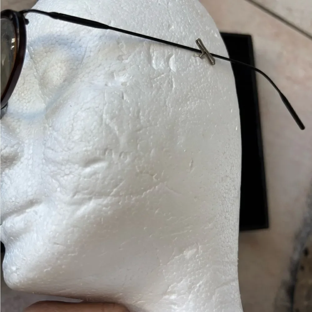 Donna Karan eyeglasess oval optical frame vintage eyewear glasses accessory y2k